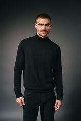 OOTO Roll neck jumper Black