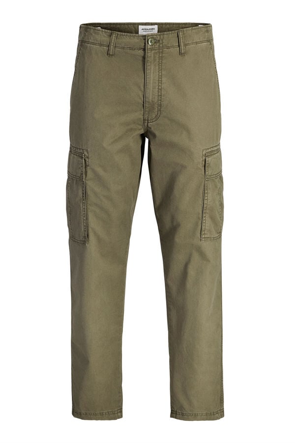 Jack & Jones Pantal&oacute;n cargo relaxed Verde oscuro
