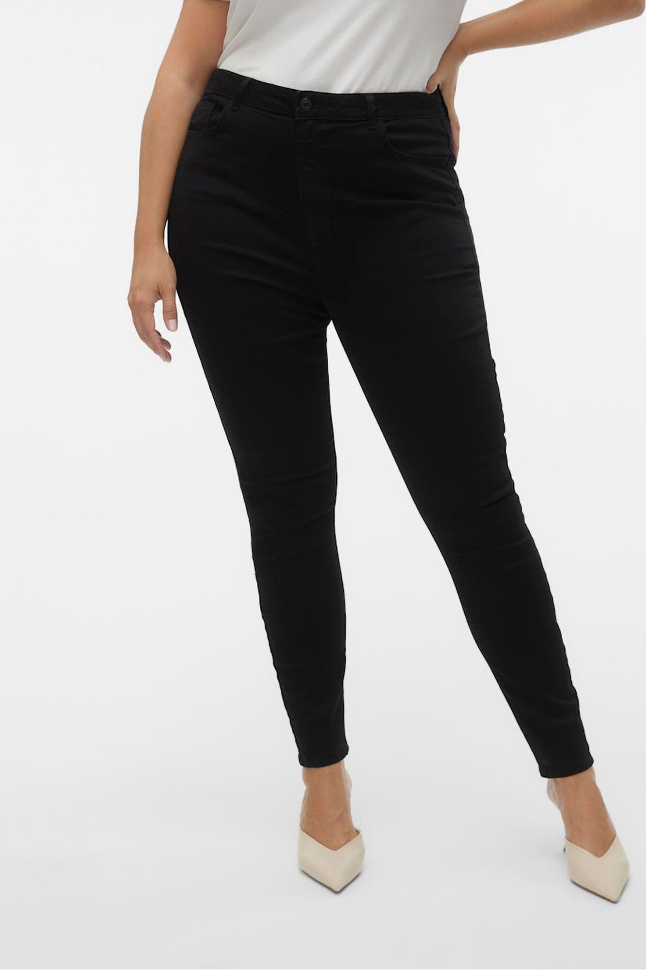 Vero Moda Curve Cal&ccedil;as skinny de tamanho grande
