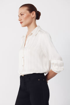 Cortefiel Camisa acetinada