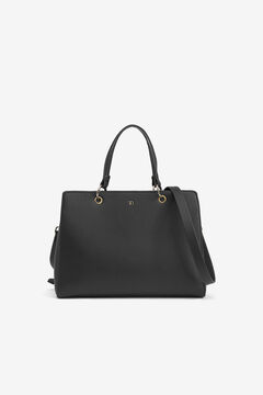 Vilanova City Leather Effect Handbag, bag Black