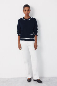 Cortefiel Camisola com contrastes