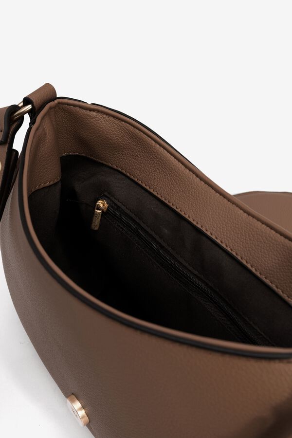 Vilanova Cartera con asa corta Camel