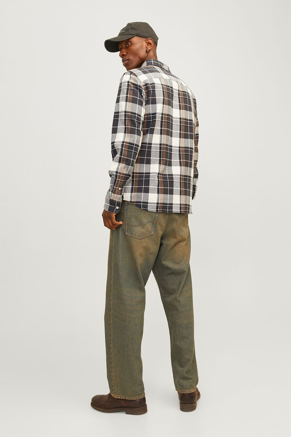 Jack & Jones Camisa estructura Blue