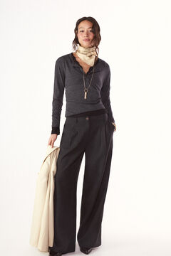 Slowlove Pantal&oacute;n pinzas recto