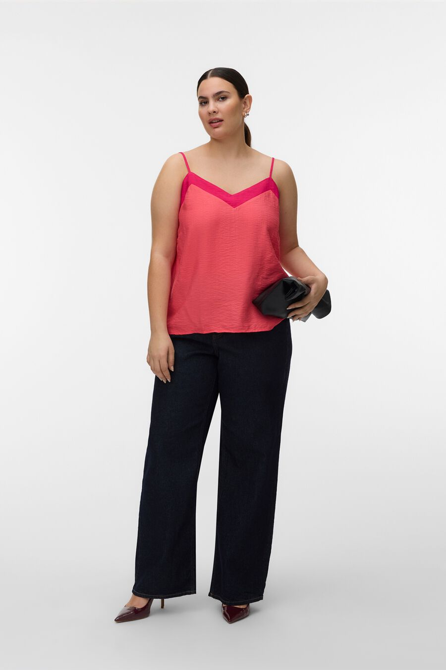 Top de tirantes talla grande