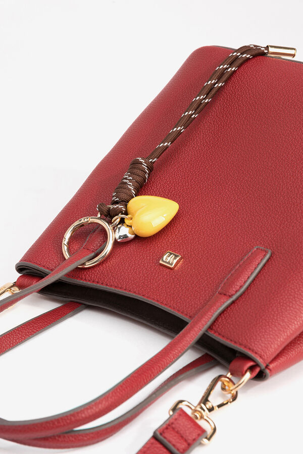 Vilanova Bolso City con Colgante de Coraz&oacute;n Rojo