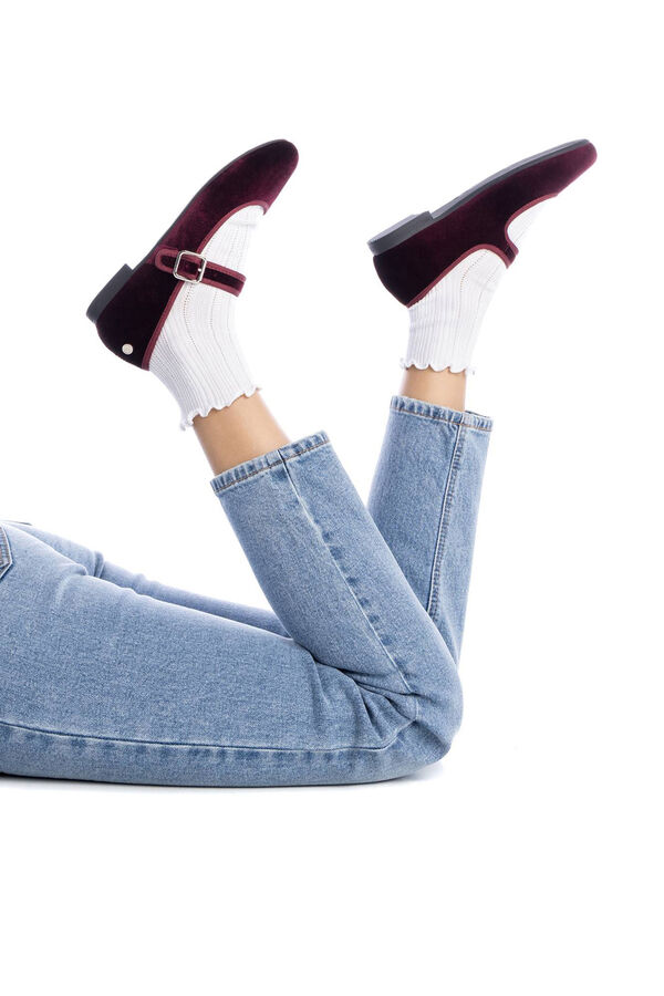 XTI Bailarina de mujer Granate