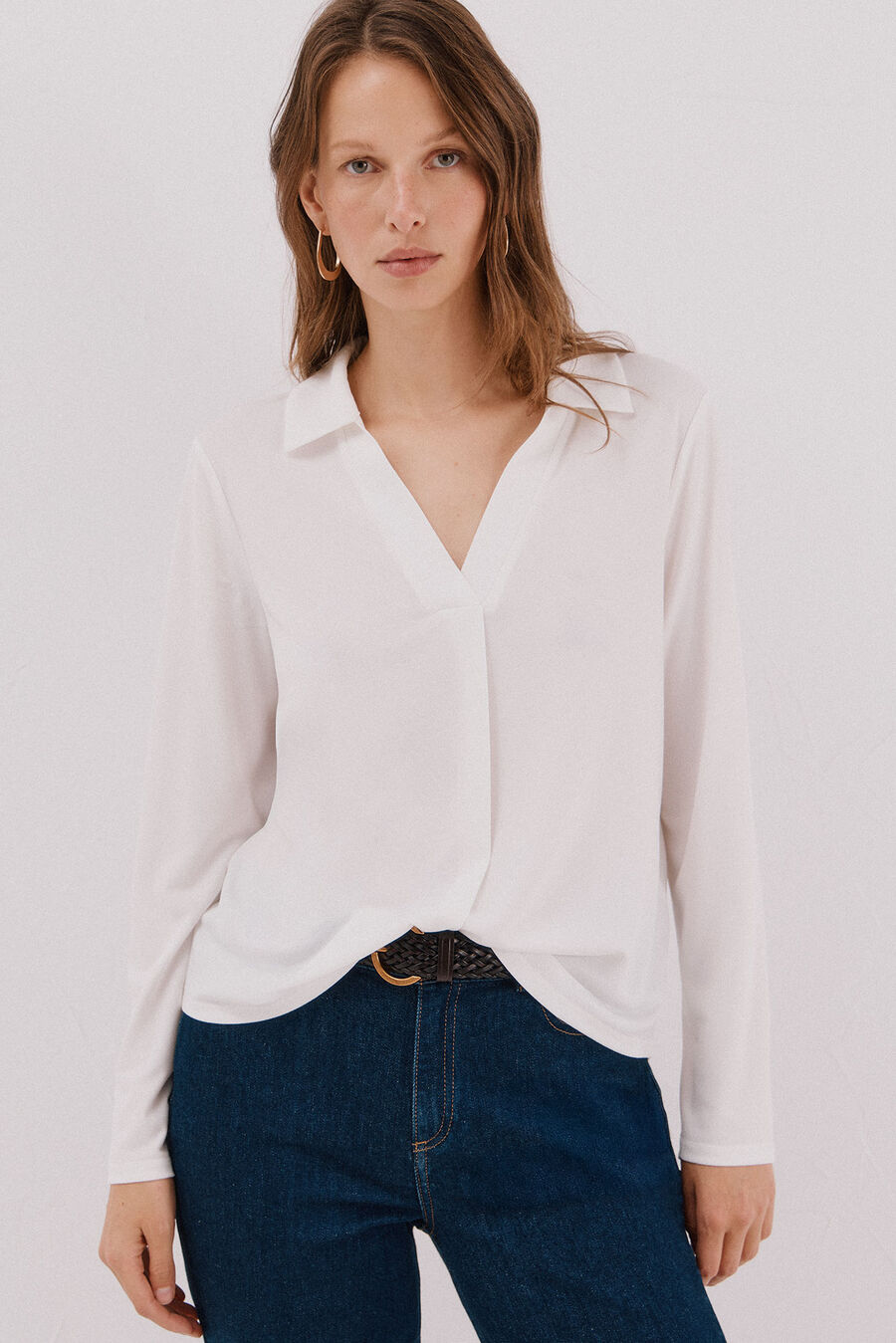 Camiseta cuello polo