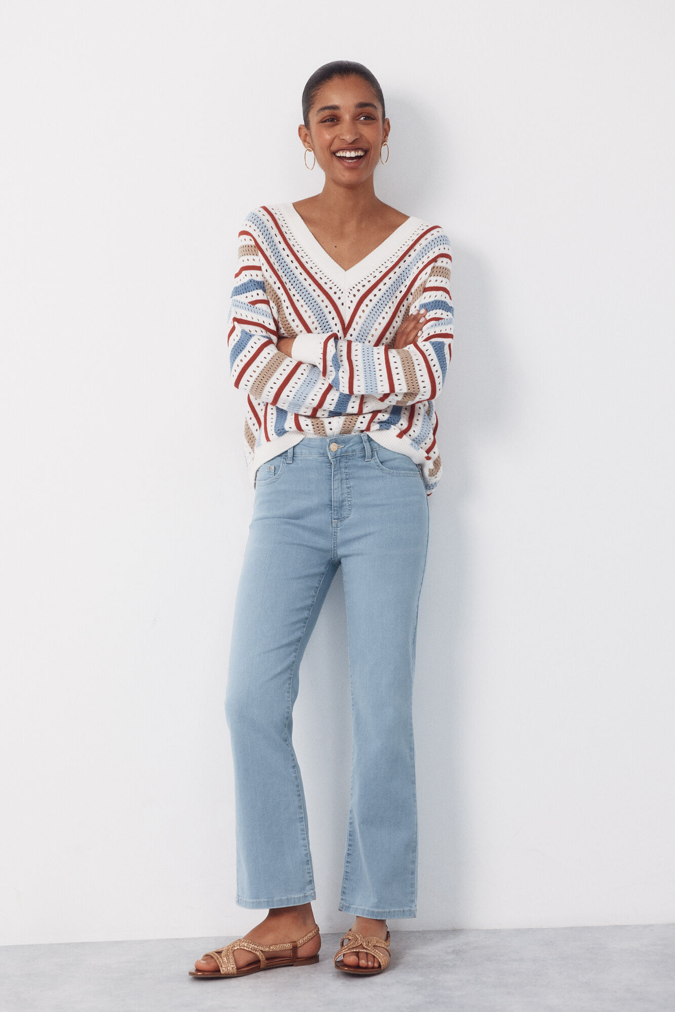 Cortefiel Cropped flared jeans SENSATIONAL
