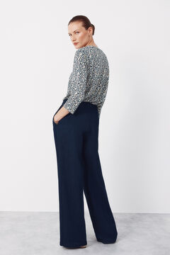 Cortefiel Top b&aacute;sico cuello mao