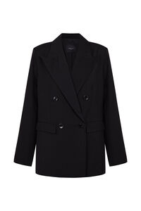 Cortefiel Blazer de color negro