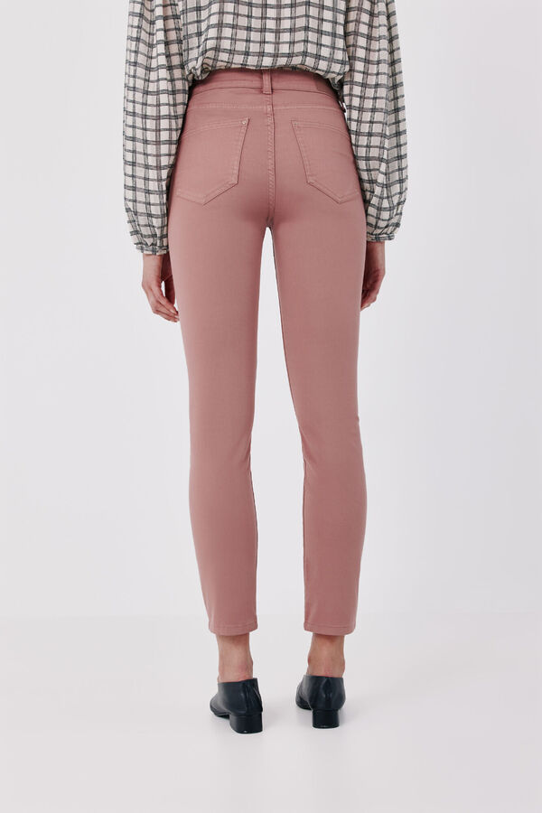 Cortefiel Jeans Sensational Pitillo Color Rosa