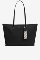 Vilanova Mala tote bag com aplique Preto