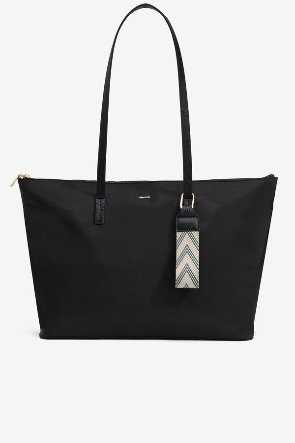 Vilanova Mala tote bag com aplique Preto