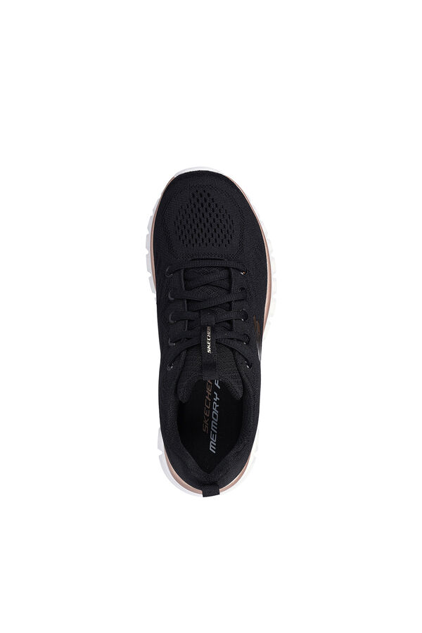 Skechers Chinelos de quarto Graceful Preto