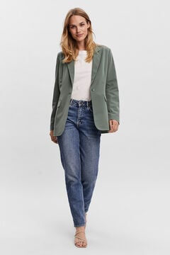 Vero Moda Blazer cl&aacute;sica de mujer corte recto