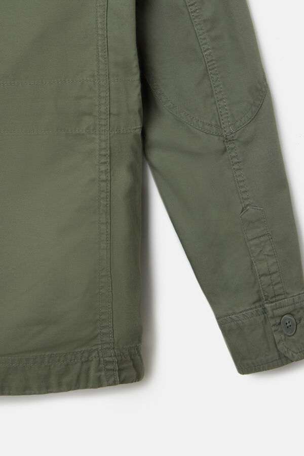 Silbon Garment dye military jacket Green