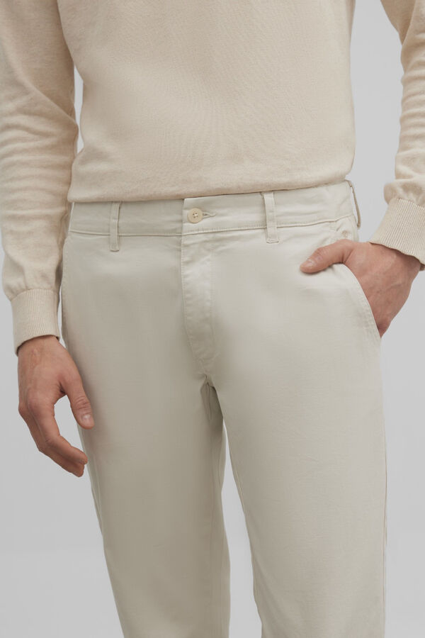 Silbon Pantalon sport chino Beige