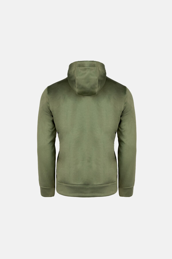 Izas Sudadera con logotipo Kaki