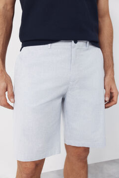 Cortefiel Bermuda oxford tecido