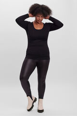 Vero Moda Curve Camiseta b&aacute;sica talla grande Negro