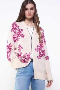 Slowlove Bomber de malha jacquard