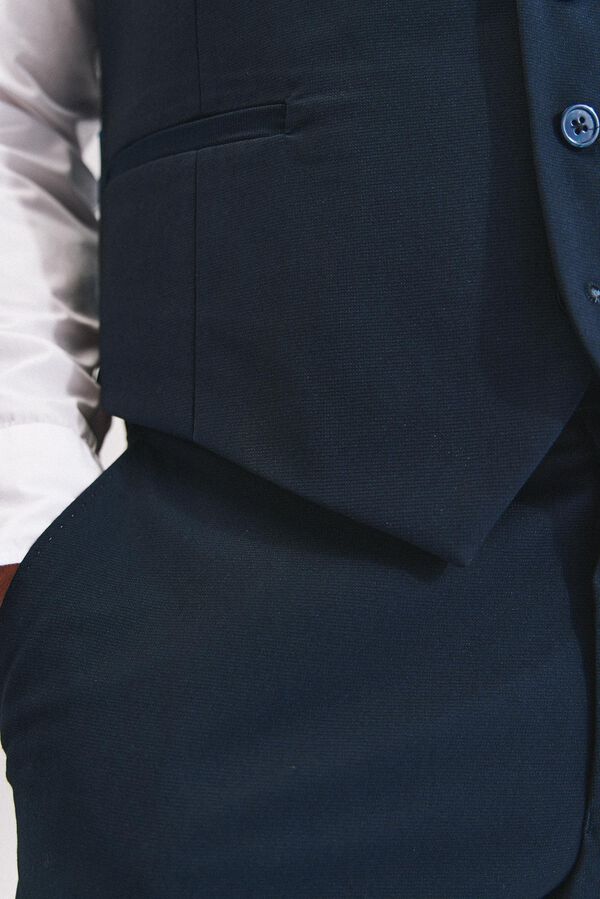 Cortefiel Structured vest series xxi Navy