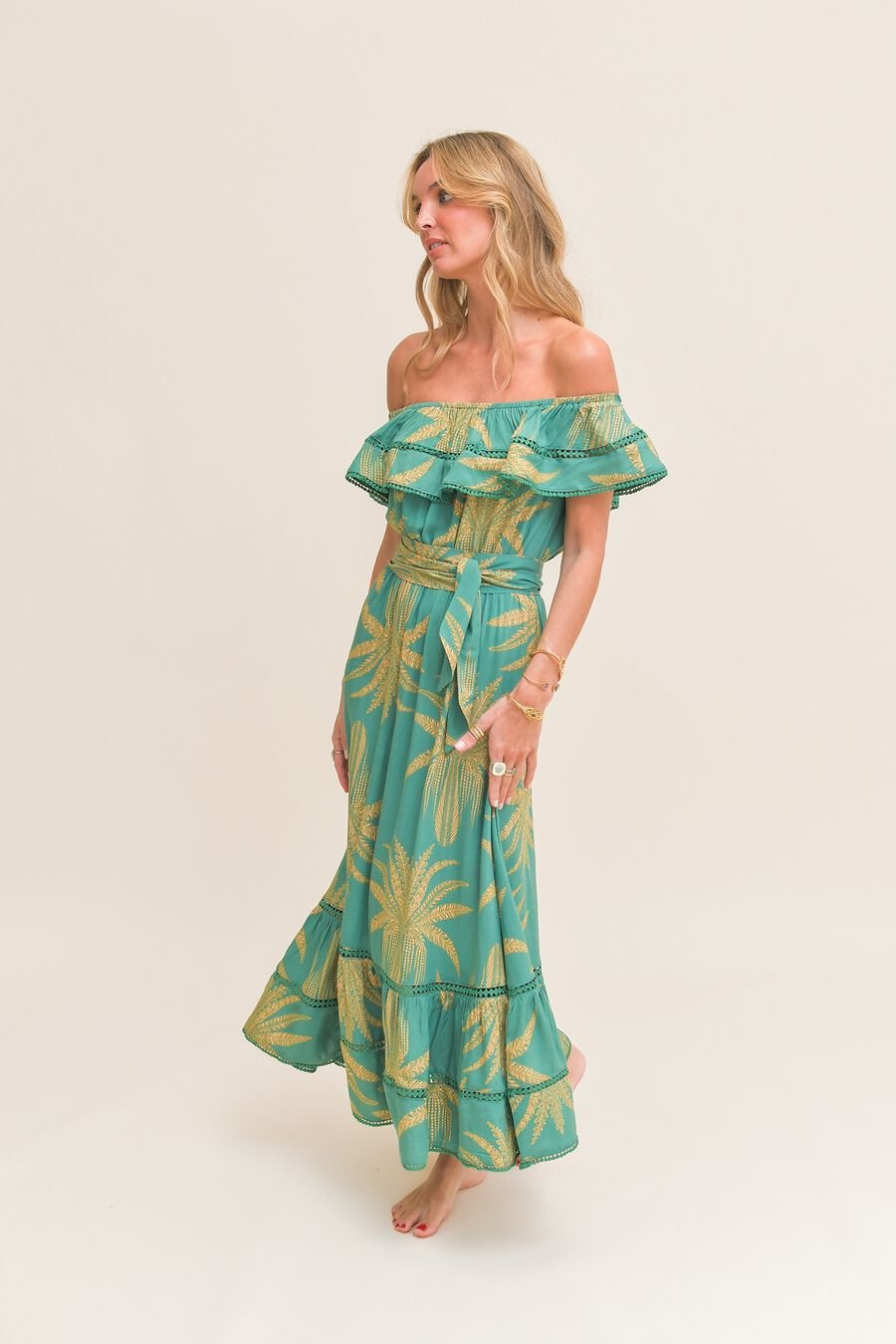 Vestido largo Romi