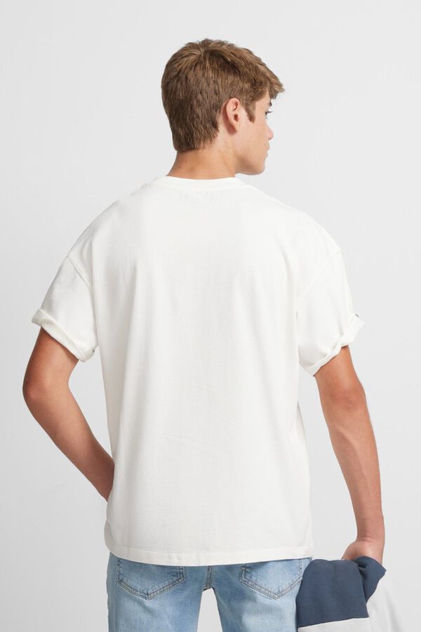 Silbon Camiseta cl&aacute;ssica de corte especial Tostado