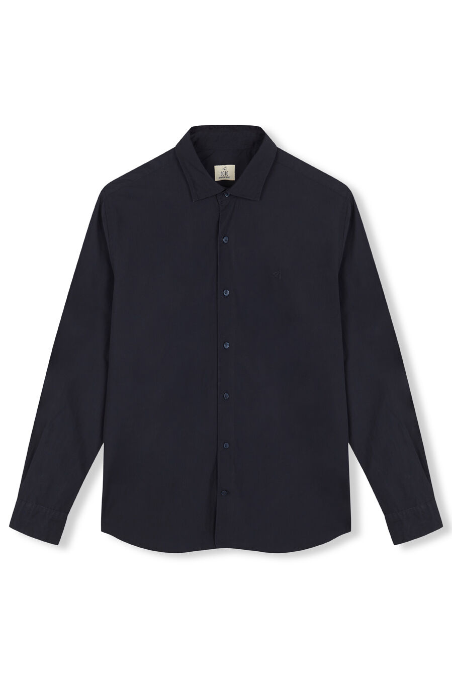 OOTO Camisa de popelina lisa