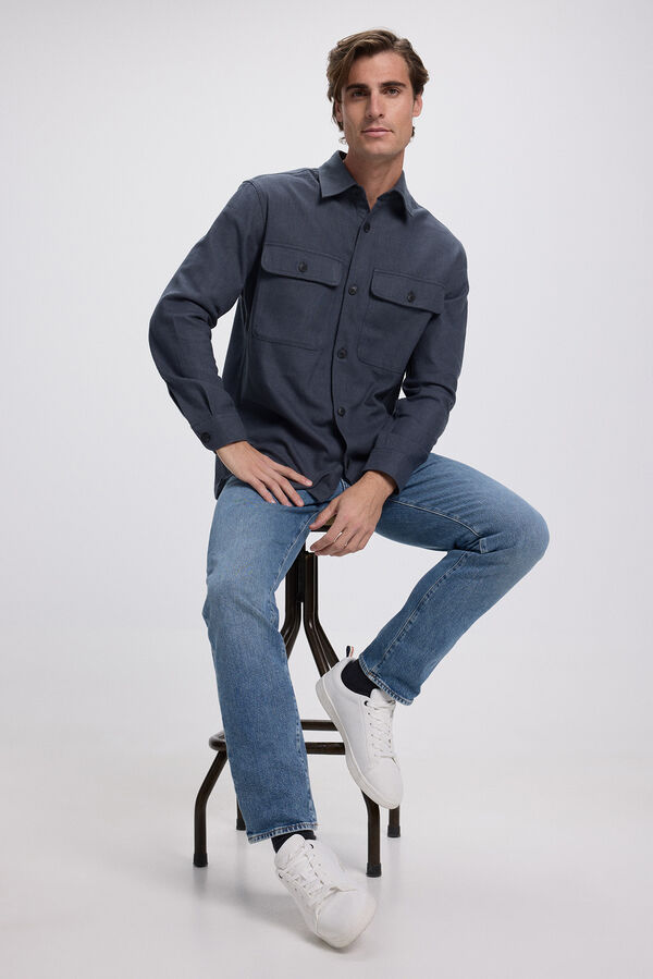 Jack & Jones Camiseta com ajuste confort&aacute;vel Azul