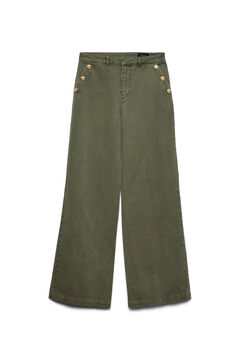 Vero Moda Pantal&oacute;n vaquero de tiro alto