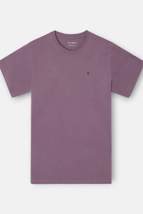 Silbon Camiseta minilogo Granate