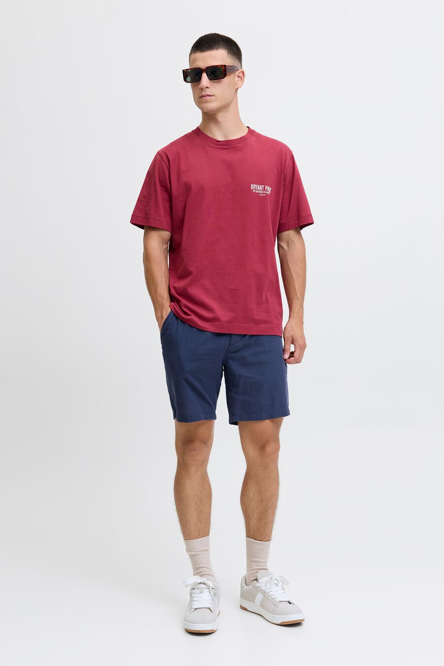Bermuda regular fit lino