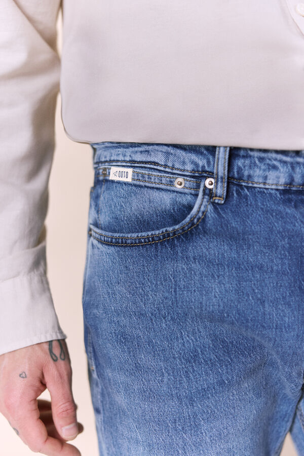 OOTO Pantal&oacute;n vaquero slim fit Azul