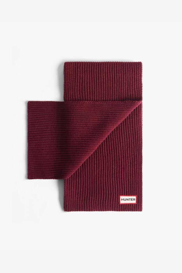 Hunter Conjunto de bon&eacute; e cachecol Vermelho