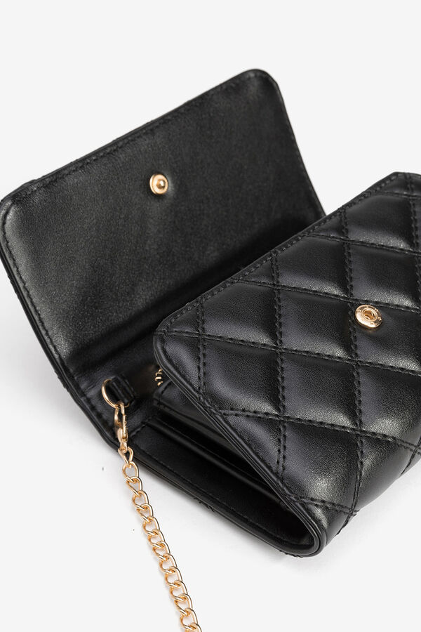 Vilanova Bolso de Hombro con Cadena Negro