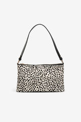 Vilanova Bolso de Piel Estampada Multicolor