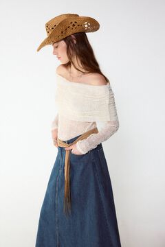 Slowlove Top descombrado lencero