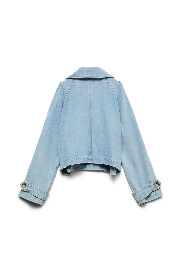Vero Moda Cazadora denim cuello de solapa Azul