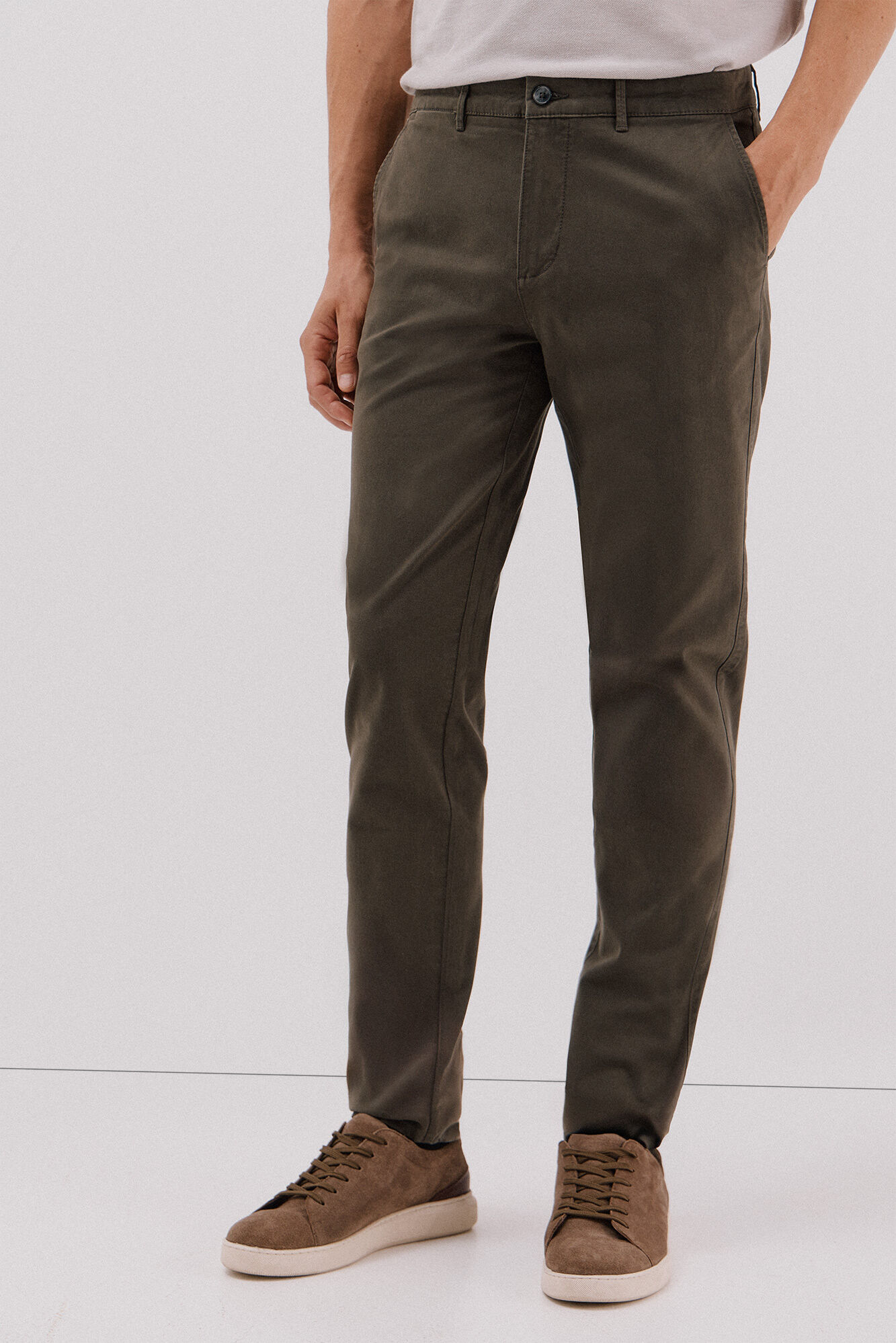 Cortefiel Pantal&oacute;n chino regular fit