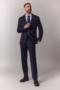 OOTO Blazer de fato com risca de giz