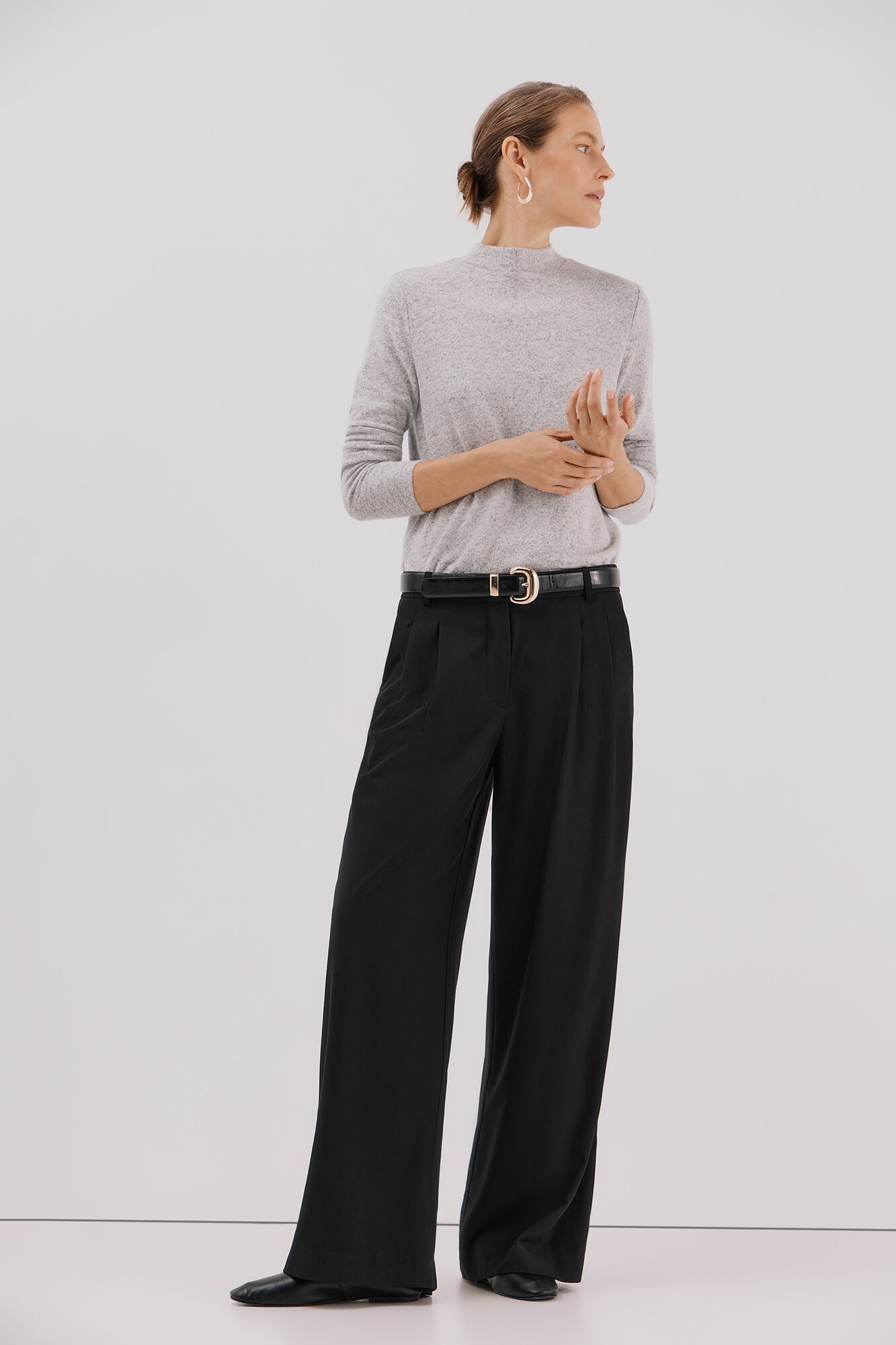 Cortefiel Camiseta b&aacute;sica cuello perkins