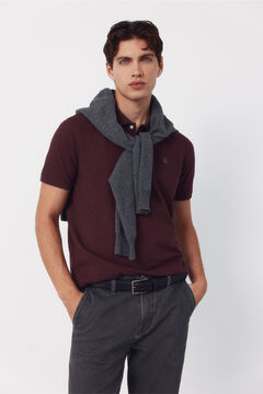 Cortefiel Polo b&aacute;sico piqu&eacute; slim