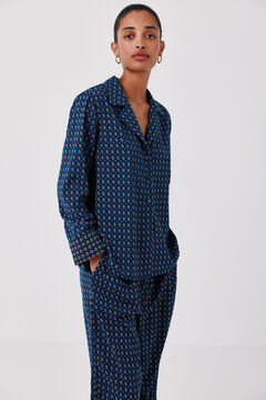 Cortefiel Camisa de pijama estampada