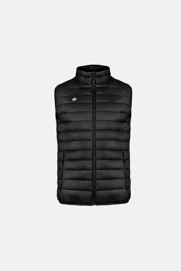 Izas Chaleco con relleno Mount-Loft Negro