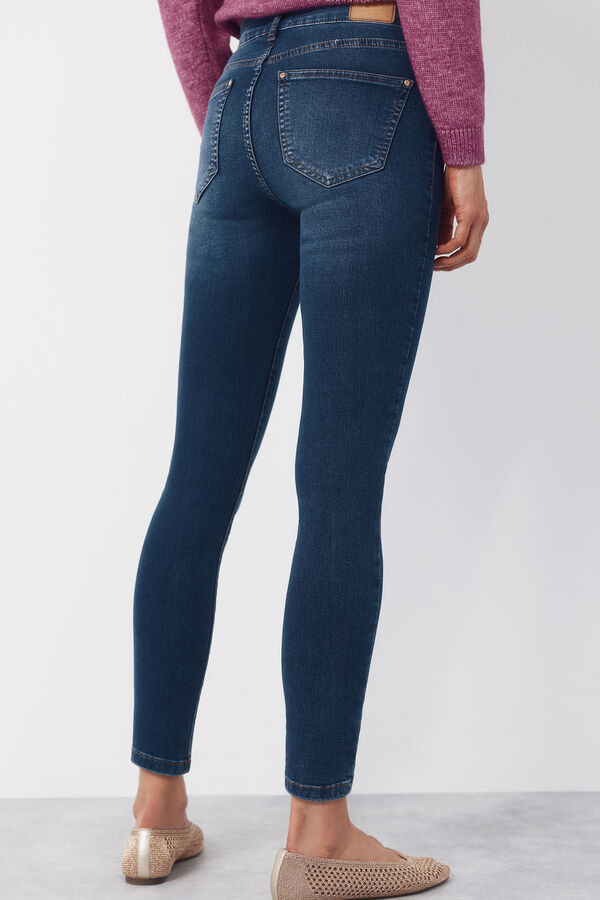 Cortefiel Jeans Sensational Pitillo Azul
