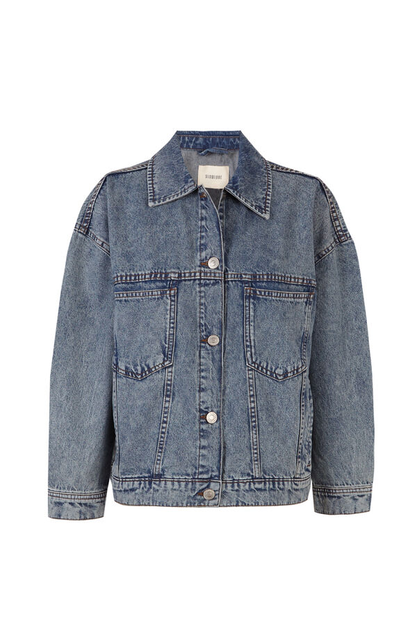 Slowlove Cazadora denim trucker Azul