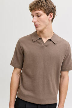 Jack & Jones Camisola em malha gola polo